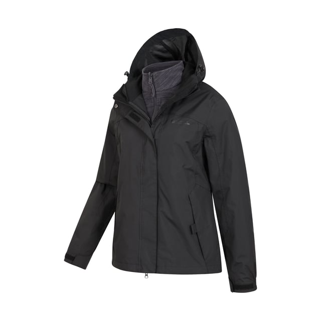 Mountain Warehouse Womens Ladies Storm 3 in 1 Waterproof Jacket