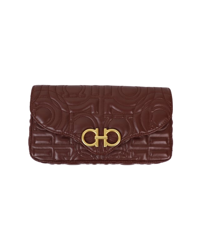 Ferragamo gancini discount quilted bag