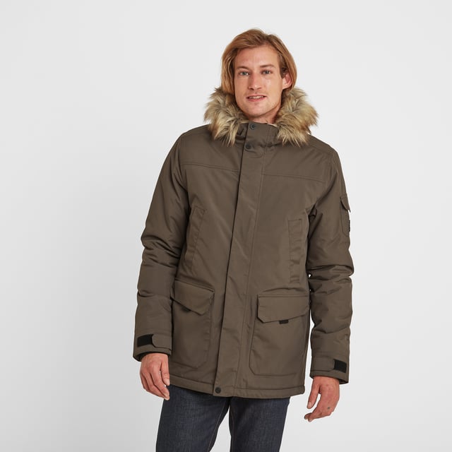 Mens waterproof superdry store coat
