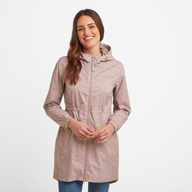 Kilnsey Women s Waterproof Jacket Spot Faded Pink