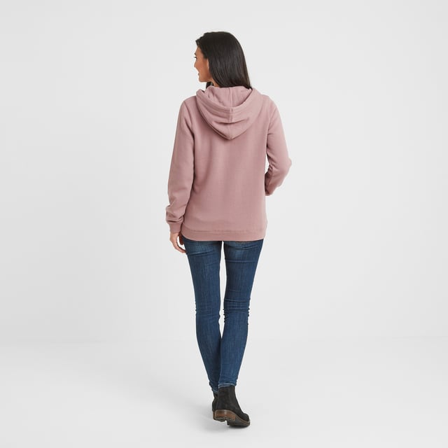 A wardrobe staple, our Mia zip through hoody comes in a supersoft brushed back fleece finish, so soft and cosy that you won't want to take it off. A layer you can easily throw on for a blustery walk across the moors, popping to the gym or meeting up with friends, giving you much needed insulation on chilly days. This classic hoody has a premium feel and keeps its shape for years to come thanks to generous ribbing to the cuffs and hem and the opening of the snug, split kangaroo pocket. The double fabric drawcord hood is warm and cosy and keeps the wind out of your ears. Mia comes in colours inspired by wild moorland heather, celebrating our proud Yorkshire heritage, and is finished with a small branded woven Truth Over Glory label on the pocket.