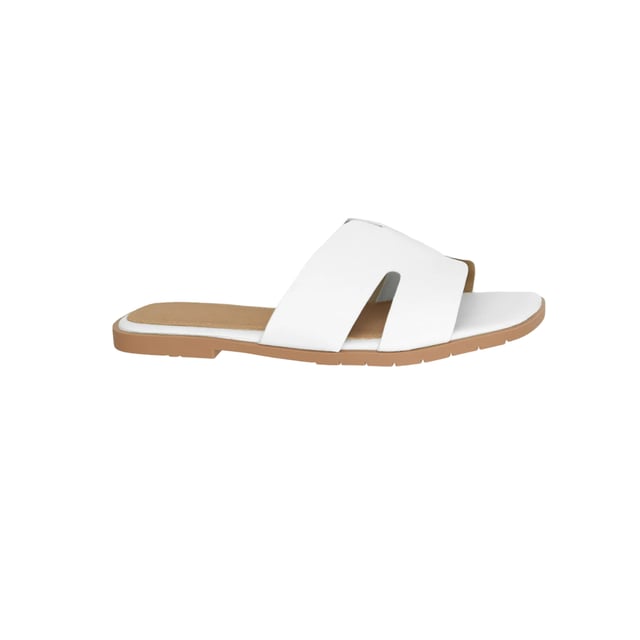 Boven: PU (Polyurethaan). Buitenzool: Synthetisch. Wreefband, Zachte stoffen banden. Vlakke. Ontwerp: Eenvoudig. Teenstijl: Open. Sluiting: Slip-on.