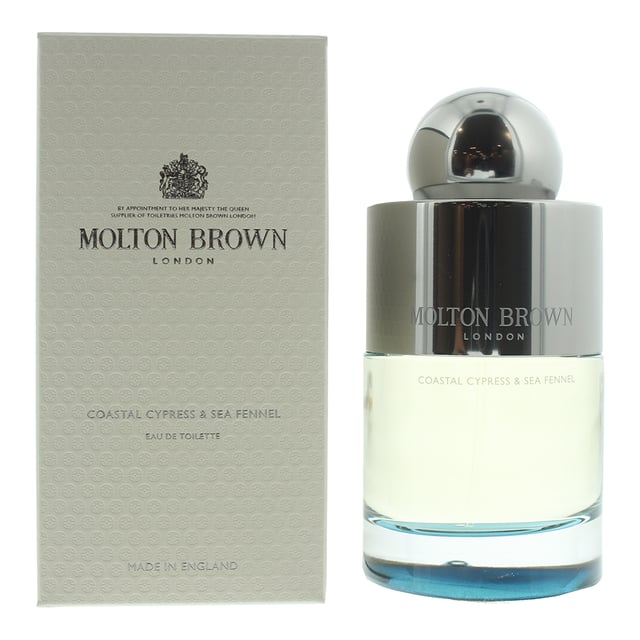 Coastal Cypress and Sea Fennel, launched in 2017, is a Woody Aromatic fragrance for both men and women by Molton Brown. Perfect for Spring and Summer, this fragrance is mostly worn during the day. Top notes of this fragrance are Bergamot, Fig Leaf and Cardamom. Middle notes of this fragrance are Violet Leaf, Sea Notes and Jasmine with base notes of Cedar, Cypress and Musk.
