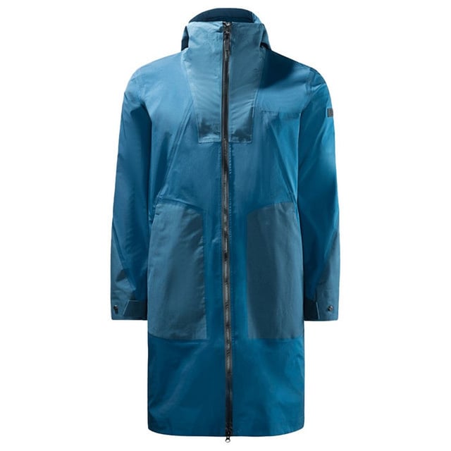 Jack Wolfskin Tech Lab Zip Up Capole Blue Mens Jupiter Coat 1111351 1134