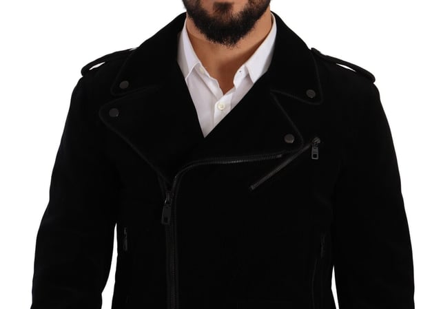 Lightweight Cotton Biker Jacket