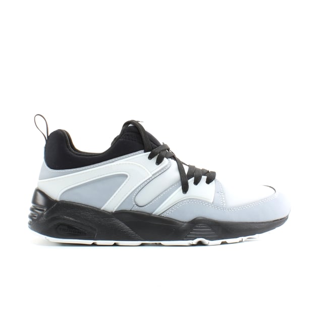Puma Blaze Of Glory Techy Black Grey Synthetic Mens Lace Up