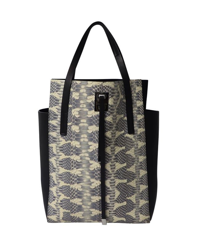 Michael kors best sale snakeskin tote