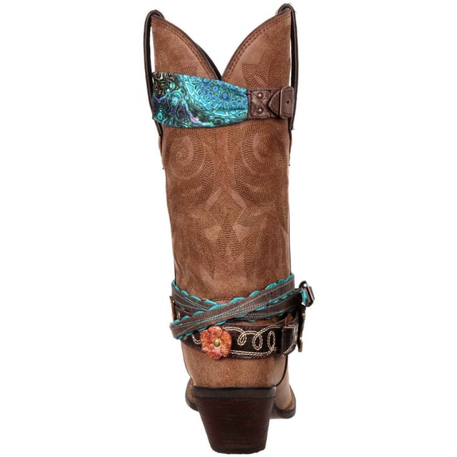 If you want boots that you can stamp with your own personality and style, you want these Crush boots with accessories. You can change your look to match your mood or your outfit. Get these Durango Boots and get ready to mix, match and have some fun!