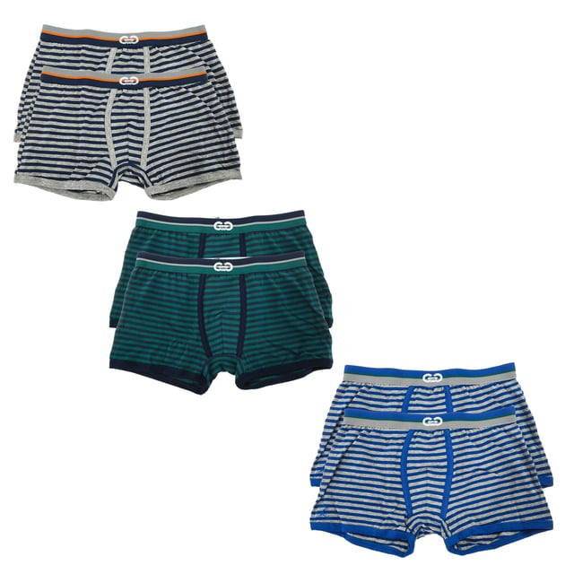 Pack-6 Boxers.
 Elastic rubber waistband with the logo embroidered on the front.
 Breathable fabric.
 Anatomical front with the ability to hold without squeezing.
 Seams seen in tone.
 Composition: 95% Cotton, 5% Elastane
 Care:
- Wash at max temperature. 30º.
 - Do not use bleach.
 - Do not use dryer.
 - Do not iron.
 - Do not dry clean.