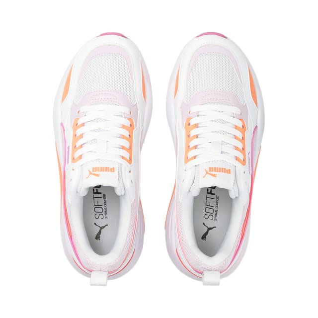 PRODUCT STORY For the fashion-forward sneakerhead, we turn our sights to the early 2000s and our celebrated X-Ray. This silhouette features on-trend chunky details, while innovating with a mix of materials and sleek tooling that make it a memorable next step in fashion evolution. FEATURES & BENEFITS IMEVA: PUMA’s midsole for a lightweight and comfortable feelSOFTFOAM+: Step-in comfort sockliner designed to provide soft cushioning thanks to its extra thick heel DETAILS Low boot profileMesh, suede and synthetic upperRubber outsoleLace closurePUMA No.1 Logo at tonguePUMA No.2 Logo at lateral sidePUMA Formstrip at lateral side