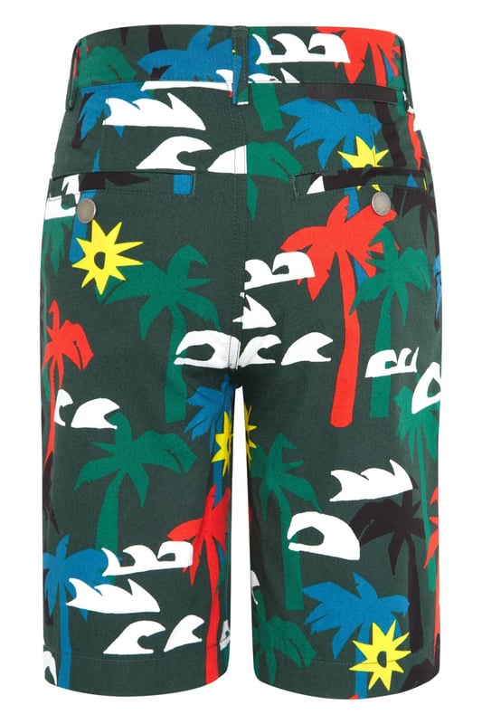 Perfect for sunny summer days, these boys' shorts from Stella McCartney Kids are made from soft cotton that is comfortable and breathable. With a bright mood-boosting print throughout.