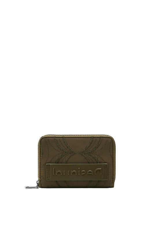 Marca: Desigual   Género: Mujeres   Tipo: Carteras   Color: Verde   Patrón: Liso   Cierre: Con Cremallera   Temporada: Otoño/invierno