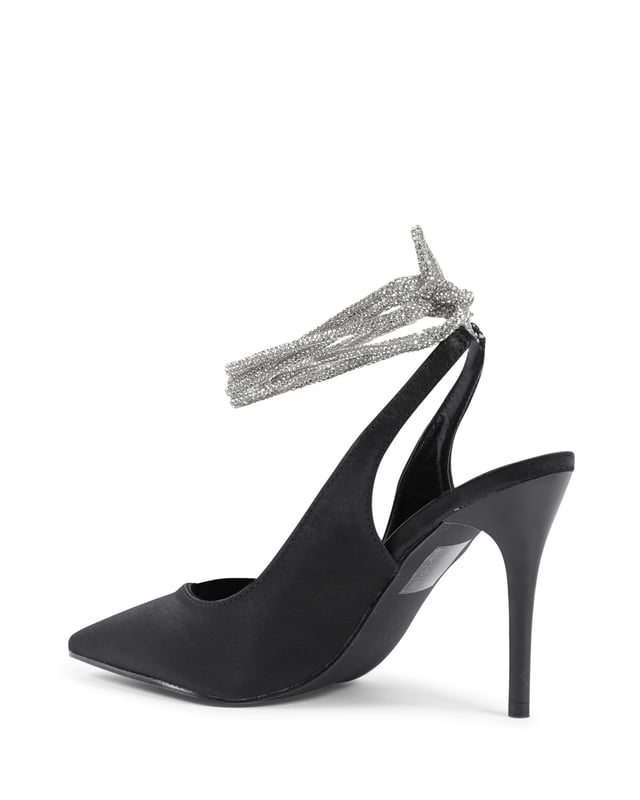 By: 19V69 Italia - Detail: HL032 NERO - Colour: Black - Composition: 100% FABRIC - Sole: 100% TUNIT - Heel: 9 cm - Made: CHINA
