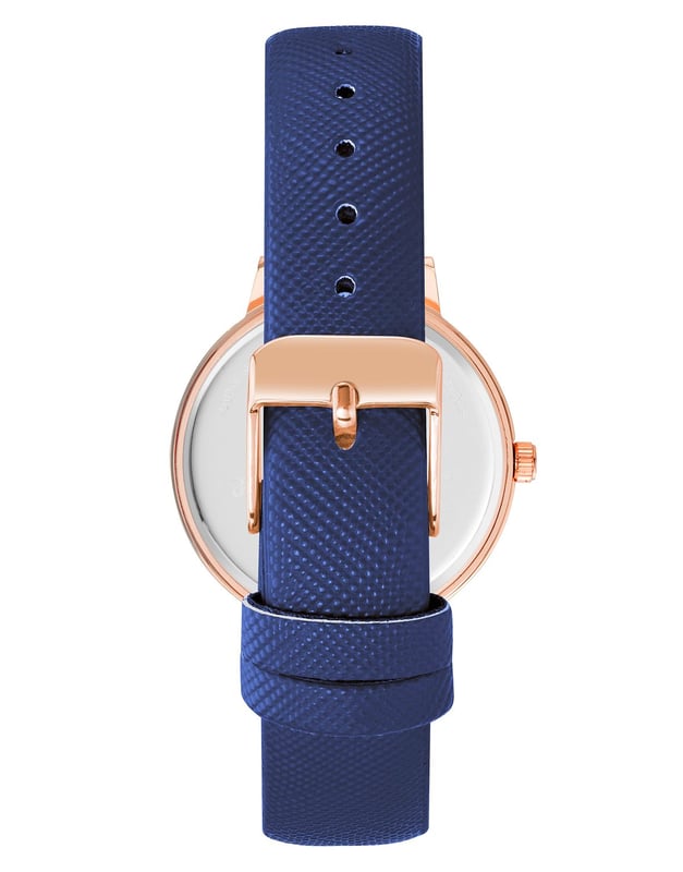 Juicy Couture Watch JC/1264RGNV
Genero: Mujer
Color principal: Oro rosa
mecanismo de relojeria: Cuarzo (bateria)
formato de la visualizacion: Analogico
La resistencia al agua: 0 ATM
Cierre del reloj: Hebilla de alfiler
Funciona: No hay ninguna funcion extra
Color de la caja: Oro rosa
material de la caja: Metal
ancho de la caja: 38
longitud de la caja: 38
reloj de ajuste: Rhinestone
Color del brazalete: Azul
material del brazalete: Imitacion de cuero
el ancho de la cara: 16
circunferencia de la muneca: 23
entrega: Caja de relojes
Estilo: Moda
Altura de la carcasa: 8
Vidrio: Vidrio mineral
color de la esfera: Azul
Reserva de energia: No automatico
Bezel: Ninguno