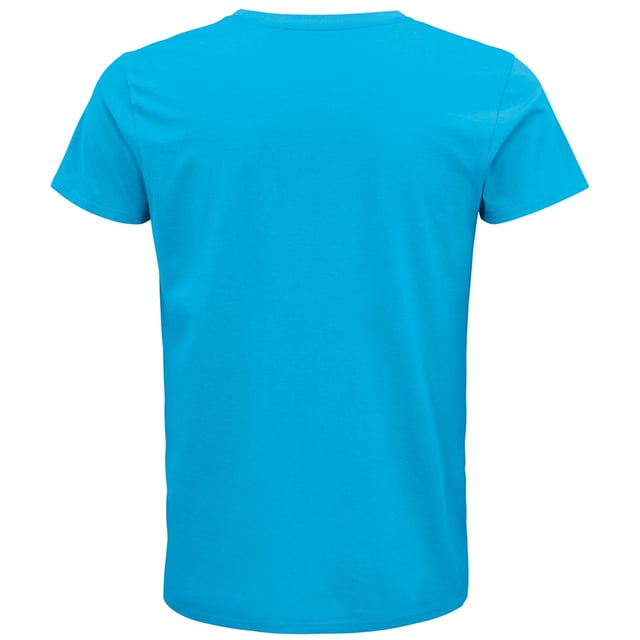 100% Semi-Combed Cotton. Fabric: Soft Touch. 150gsm. Design: Plain. Fit: Fitted. Neckline: Round Neck. Sleeve-Type: Short-Sleeved. Ribbed Collar, Taped Neck, Twin Needle Stitch, Unbranded Size Label. Conforms to Safety Standard: OCS100 Certified, Oeko-Tex Standard 100 Certified.