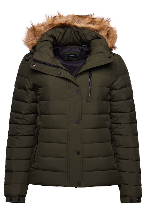 Superdry sport classic hotsell faux fur fuji jacket