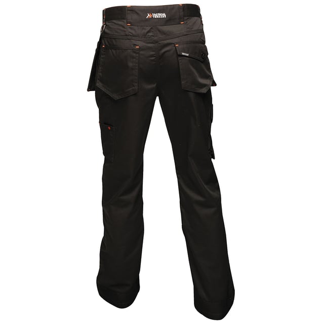 The dense fabric weight withstands the graft| keeping you smart and tidy for a few scoops after work.