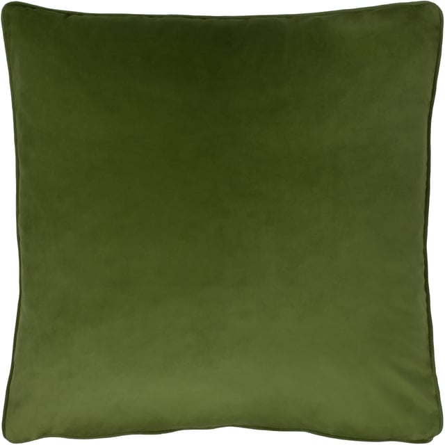 This luxurious plain velvet features a smart piped edge, perfect for adding a pop of colour to your living space.