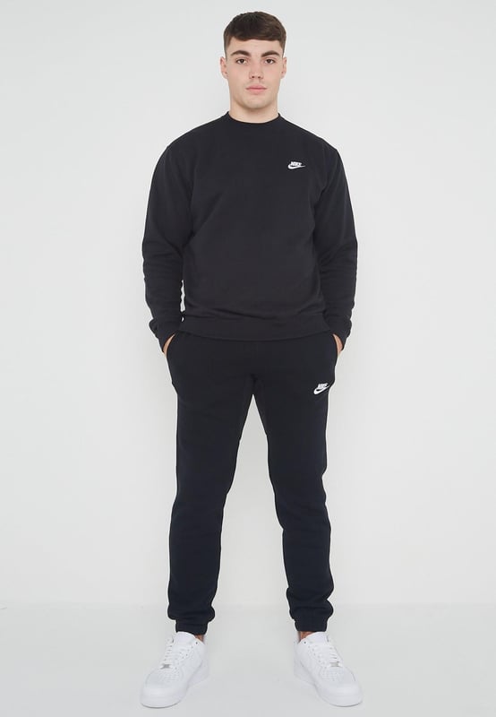 All black nike sweatsuit mens shop