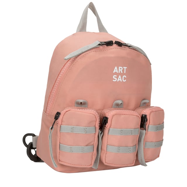 Our most compact backpack ever, this lightweight, water-resistant backpack has plenty of internal space as well as a unique triple-pocket design and internal padded phone sleeve. It's stylish design is discreet and adaptable enough to style with any outfit, with detachable carry straps allowing for backpack or crossbody bag styling. The perfect bag for your every day commute or casual day-trip. Features: , Water Resistant Contore nylon fabric, Padded mobile phone internal slip pocket, Detachable adjustable carry straps allowing backpack styling or crossbody bag styling, Zip top opening to main compartment, Triple front zip pocket with webbing loops, Single zip pocket for smaller valuables, 2 Internal slip pockets, Ergonomic contoured back panel, Top grab handle, Small model Style Ref: 52002 PINK