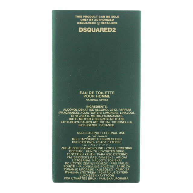 Dsquared2 Green Wood Edt Spray