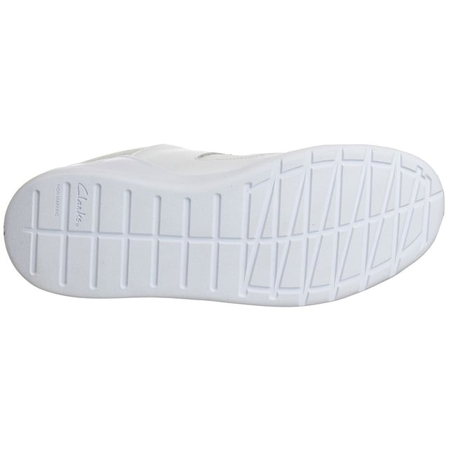 Clarks childrens white trainers on sale