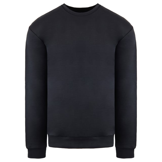Emporio Armani Washed Black Sweatshirt 3G1ME5 1J07Z 0999