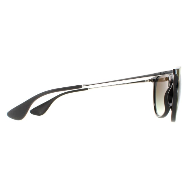 Ray-Ban Round Womens Mirror Red on Black Green Brown Gradient RB4171  Sunglasses this retro inspired sunglass feature a cool twist with the acetate frame merging into the metal arms and back into acetate on the temple tips. Awesome!