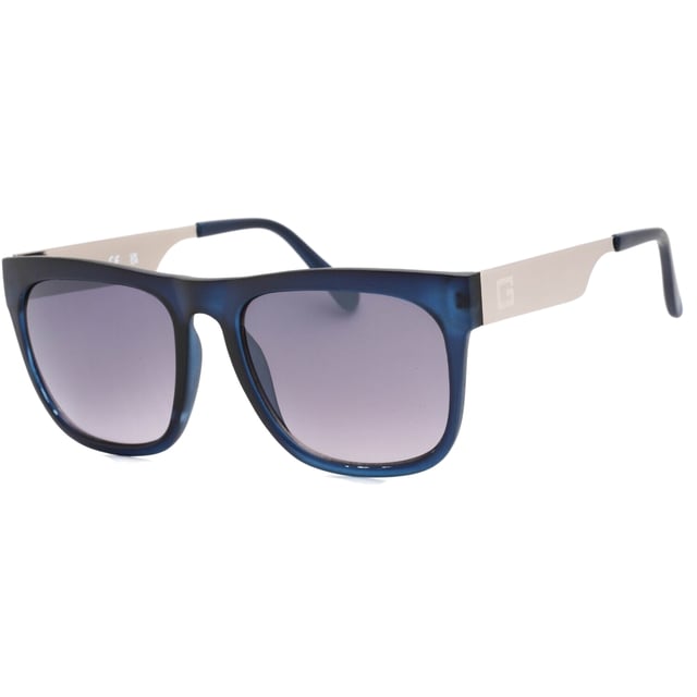 GUESS GF0188-91B Herren-Sonnenbrillen• material: Metall• farbe: Blau• maße: 56/15/150 mm (Glasbreite / Stegbreite / Bügellänge)  Category 2