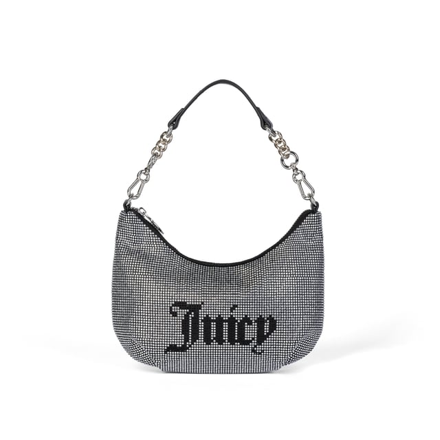 Minibolso de lentejuelas Juicy Couture - Rock y glamour para tus salidas nocturnas
Deléitate con la reluciente elegancia del mini bolso bandolera de lentejuelas Juicy Couture. Perfecto para ocasiones especiales, este accesorio combina estilo rock y glamour, añadiendo un toque de brillo a cualquier look. Con una correa de cadena plateada y adornado con el icónico logo de lentejuelas, es el aliado perfecto para brillar en cualquier evento.
Dimensiones: A24,5 x A7 x P16 cm