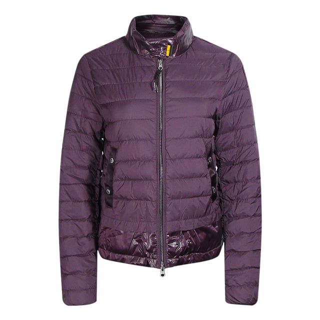 Blijf warm en stijlvol in de Parajumpers Purple Jacket. Deze luxe jas is gemaakt van lichtgewicht, geisoleerde stof die warmte vasthoudt en beschermt tegen de elementen. Geef stijl niet op voor comfort - maak een statement!, Vulling: 100% eendendons, Bovenmateriaal: 100% polyamide, Regular Fit, Ritssluiting, Paars, Bomberjack, Paarse jas