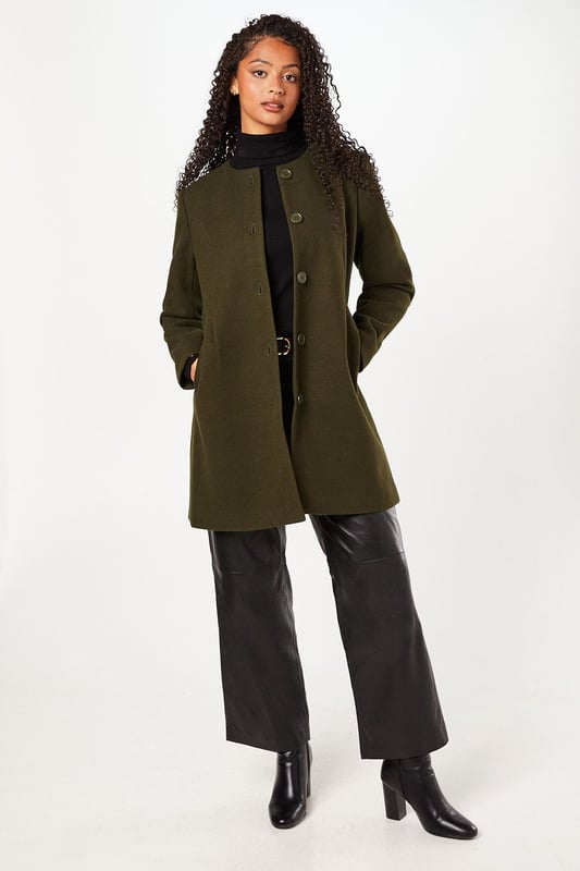 Trespass dolly parka khaki outlet