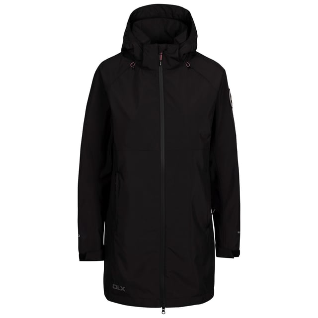 Shell: Polyester TPU Membrane. Fabric: 3 Layer. Design: Text. Fabric Technology: Waterproof. Cuff: Adjustable, Touch Fastening Tab. Neckline: Hooded. Long Length. Sleeve-Type: Long-Sleeved. Hood Features: Adjustable, Zip-Off. Pockets: 2 Side Pockets, Inner, Zip. Fastening: Full Zip. Waterproof Rating: 15000mm.