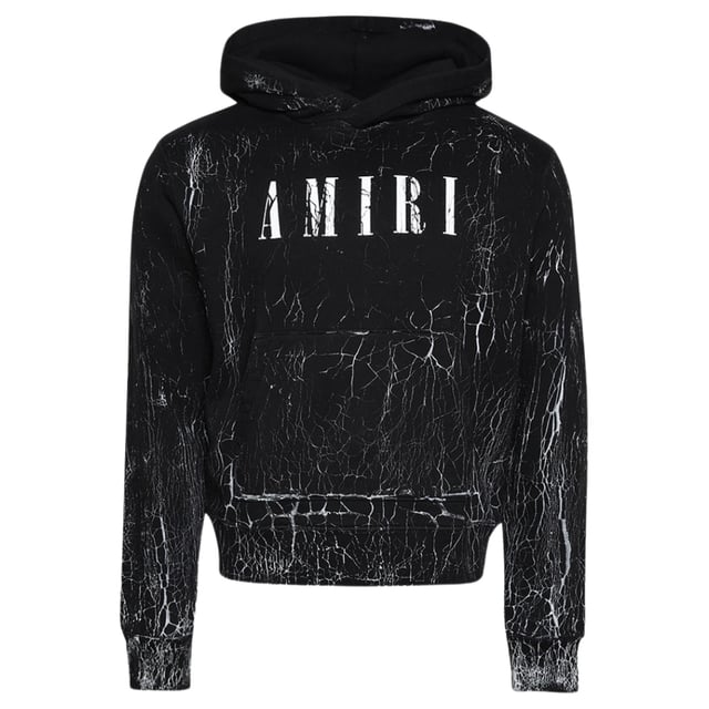 Black Amiri Hoodie, Regular Fit, Fits True To Size, 100% Cotton, Made in USA, Ribbed Sleeve and Waist Endings, Hoodie, Black Hoodie, Streetwear
