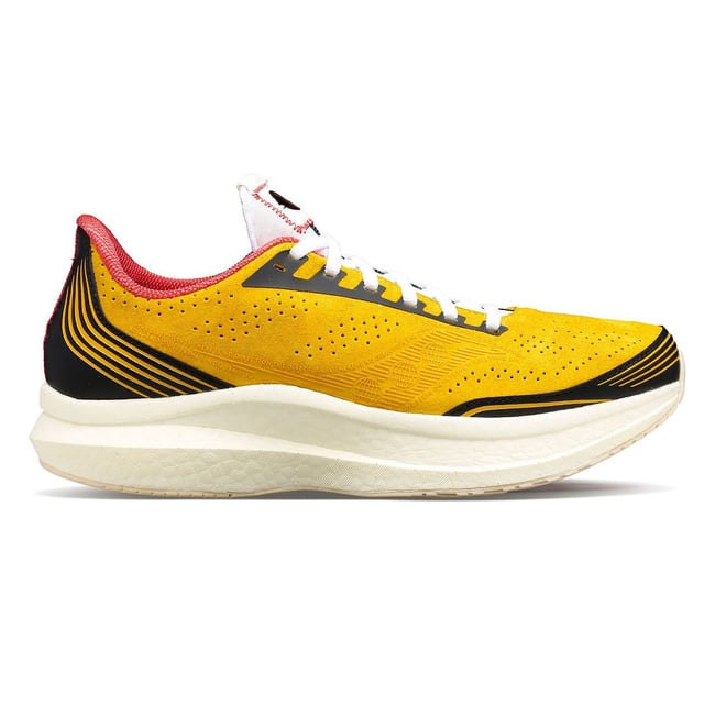 Saucony yellow trainers shop