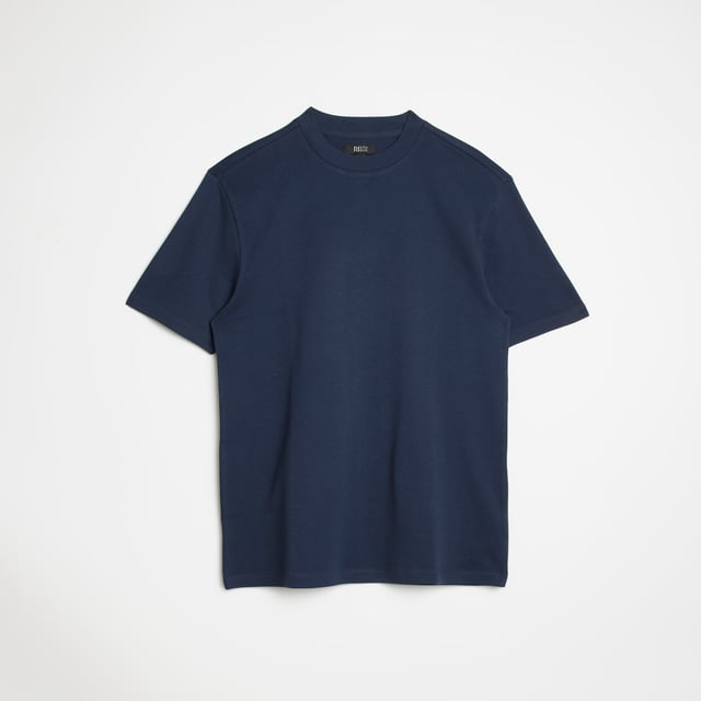 RI Studio, Short sleeve, Crew neck, Slim fit, Our model wears a UK M and is 185.5cm/6'1'' tall, Cotton for this product has been responsibly sourced, Do Not Bleach, Do Not Dry Clean, Do Not Tumble Dry, Iron on Reverse, Machine Wash 40oC