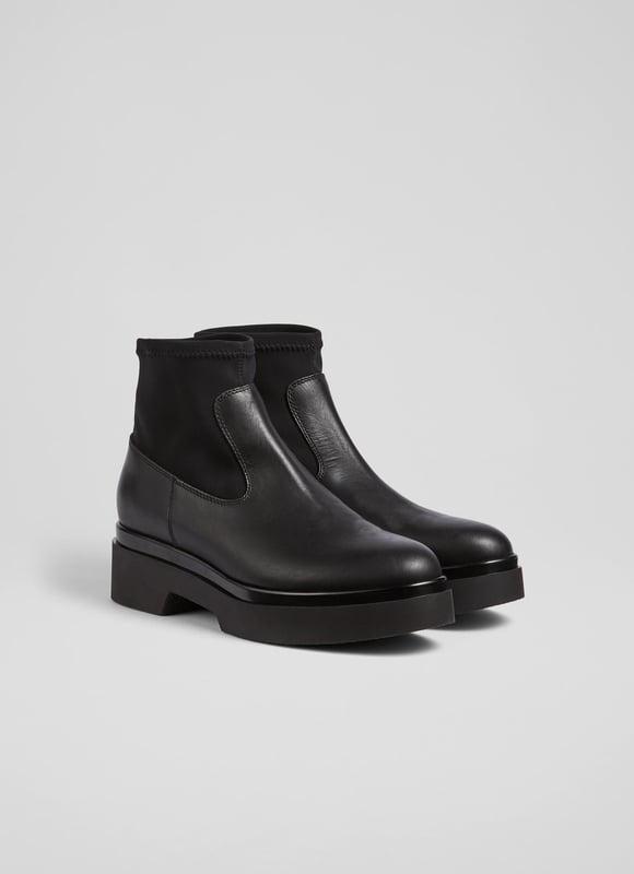 Lk bennett black ankle boots new arrivals