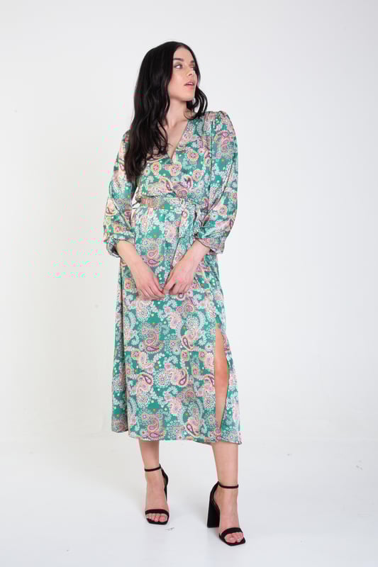 Trendy wrap dresses outlet