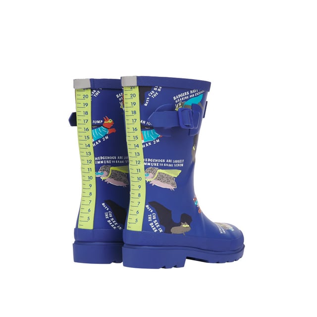 Joules Boys Printed Mid Height Wellington Boots