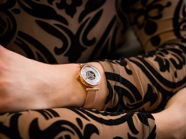 Fossil Carlie Mini Me Women s Rose Gold Watch ME3188