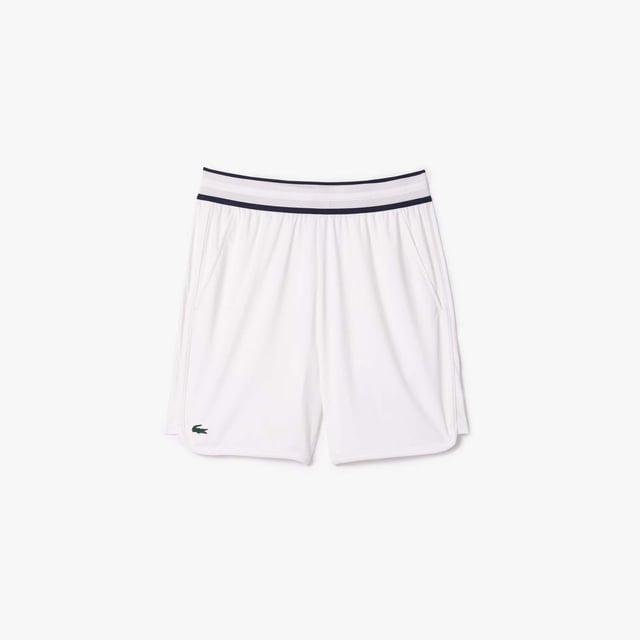 Mens Lacoste Sport x Daniil Medvedev Sportsuit Shorts Drawstring waist Regular fit  straight cut Tested by tennis players Silicone crocodile at hem