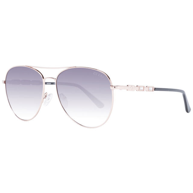 Genero: Mujer
Color principal: Oro rosa
Color del marco: Oro rosa
Material del marco: Metal
color de la lente: Gris
Material de la lente: Plastico
Categoria del filtro: 3
Estilo: Gafas de aviador
la tecnologia de lentes: Gradiente
proteccion: 100% UVA & UVB
anchura de la lente: 59
Altura de la lente: 52
Ancho del puente: 16
ancho de las gafas: 145
longitud de la varilla: 140
bisagra con muelle: No
entrega: Estuche originalsa de gafas original, documentacion, pano de limpieza
Estilo: Llanta completa