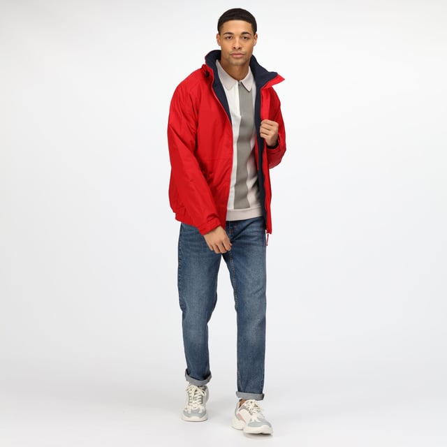 Taped seams. Waterproof and windproof fabric. Collar and body fleece lined. Polyamide lined sleeves with Thermo-Guard insulation. Inner : 250 series anti-pill Symmetry fleece lined body. Concealed hood. Adjustable cuffs. 2 zipped lower pockets. Mobile phone pocket. Stormflap with hook and loop. Regattas number 1 selling jacket. Concealed zip entrance in lining for embroidery access. Also available in childrens sizes, code TRW418. *4XL available in Black & Navy only. Fabric: Waterproof Hydrafort Polyester. S (38: To Fit (ins)). M (40: To Fit (ins)). L (42: To Fit (ins)). XL (44: To Fit (ins)). 2XL (47: To Fit (ins)). 3XL (50: To Fit (ins)). 4XL (53: To Fit (ins)). REGATTA Outerwear -  a comprehensive range of promotional and corporate clothing suitable for the great outdoors, at surprisingly competitive prices.
