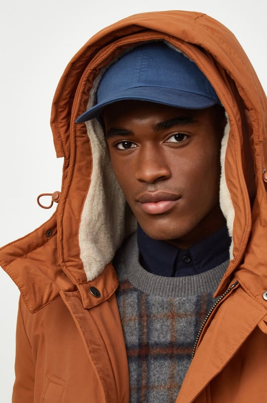Expedition Mid Length Shearling Parka