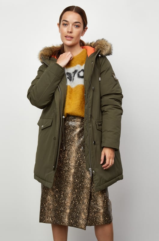 Stormont Long Length Faux Fur Parka
