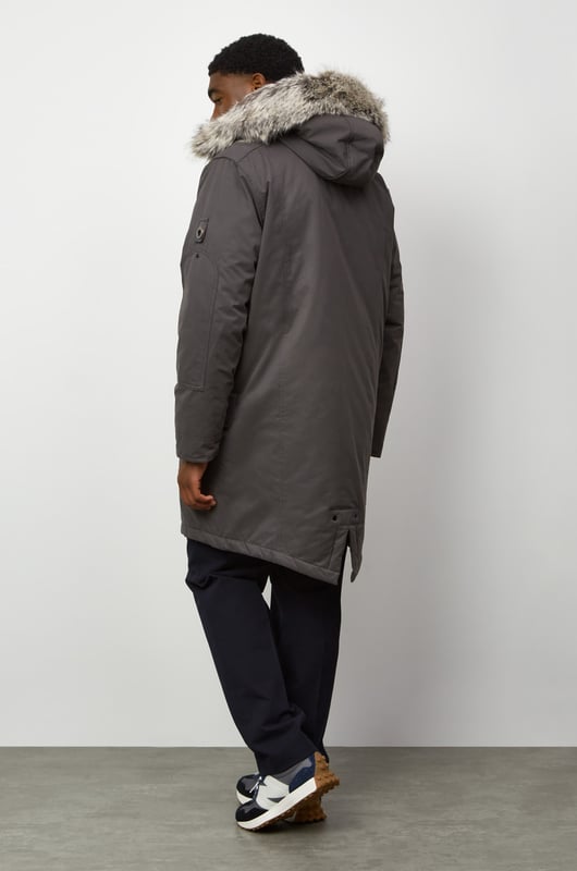 Carnaby Long Length Faux Fur Parka