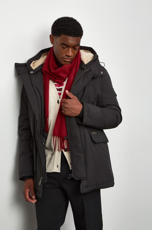 Expedition Mid Length Shearling Parka