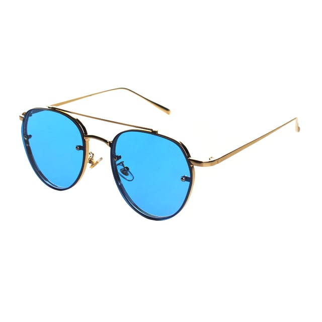 Must Have unisex sunglasses with a round design and metal frame, which provide a sophisticated and modern style.

 Equipped with polycarbonate lenses with UV 400 protection, they block 100% of UVA and UVB rays, providing excellent eye protection in bright environments.

 The round shape adds a vintage and versatile touch, ideal to complement any look.

 They include the Must Have logo engraved on the temples and on one of the lenses, adding a distinctive detail.

 They come with a soft cleaning cloth to keep your lenses spotless and a protective case to store them safely.

 Perfect for complementing any look, these glasses are ideal for those looking for protection and style in one piece.
 Measures: Lens height: 50 mm, Lens width: 52 mm, Bridge: 19 mm, Temples: 142 mm
 Composition: Metal
 Care:
- Wash only with water or, if necessary, a mild soap.
 - Dry with a soft cloth to avoid scratches.
 - Avoid contact with harsh surfaces or abrasive liquids.
