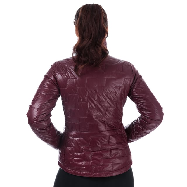 Womens Helly Hansen Lifaloft Insulator Jacket in wild rose. <BR><BR>Versatile lightweight padded jacket  ideal layered under a shell or as a stand alone jacket. <BR>- Quilted design.<BR>- LIFALOFT™ insulation keeps you warm with less weight and bulk  even when wet.<BR>- Funnel neck.<BR>- Full zip fastening with inner storm placket.<BR>- Long sleeves with elasticated cuffs.<BR>- Zipped hand warmer pockets to front  lined with Polartec® fleece for extra warmth.<BR>- Bungee drawcord adjustment at inner hem.<BR>- Helly Hansen brand tab at left chest. <BR>- Measurement from shoulder to hem: 22in approximately. <BR>- Shell: 100% Polyamide. Lining: 100% Polyamide.  Insulation: 100% Polyester. Machine washable. <BR>- Ref: 65625-662<BR><BR>Measurements are intended for guidance only.