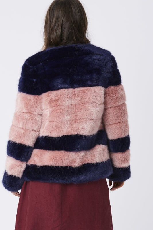 Navy Emma Coat